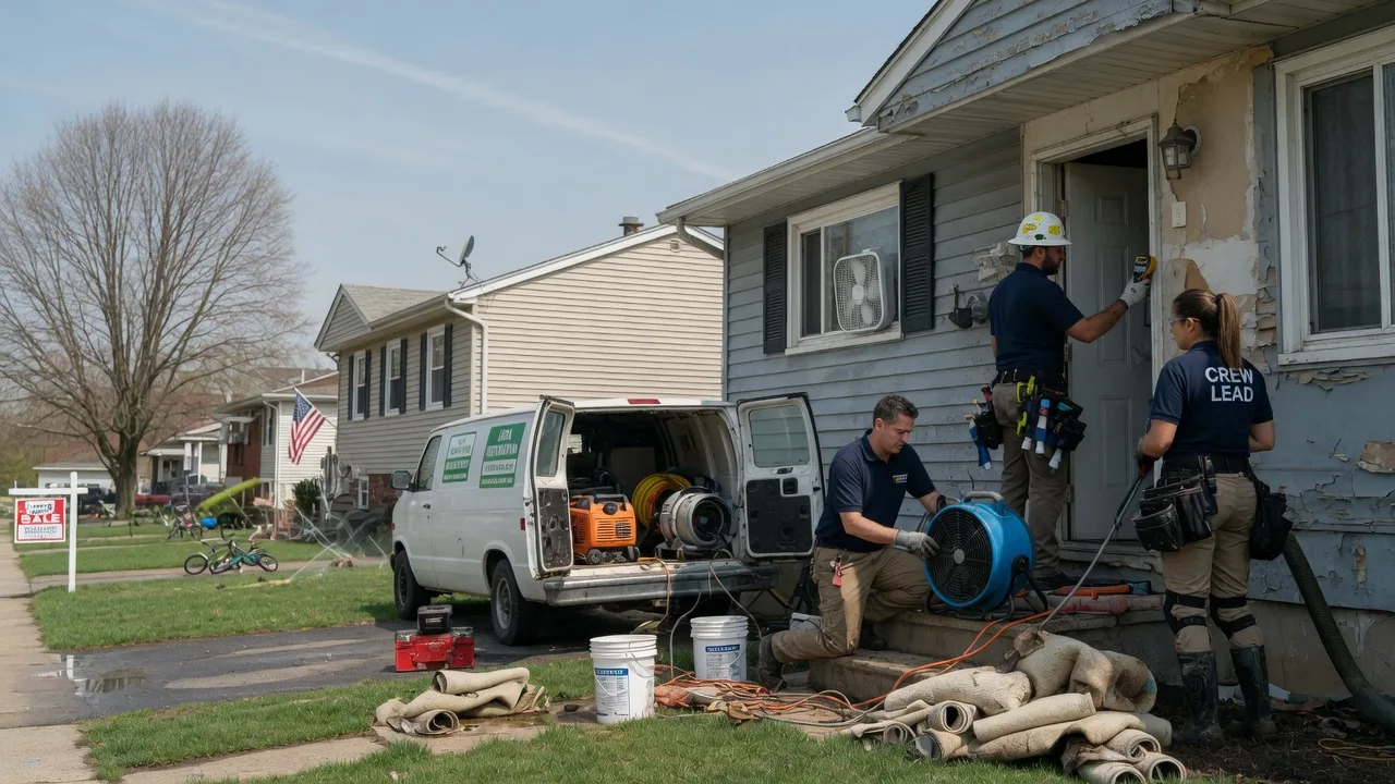 Flood Cleanup in The Plains, OH near me