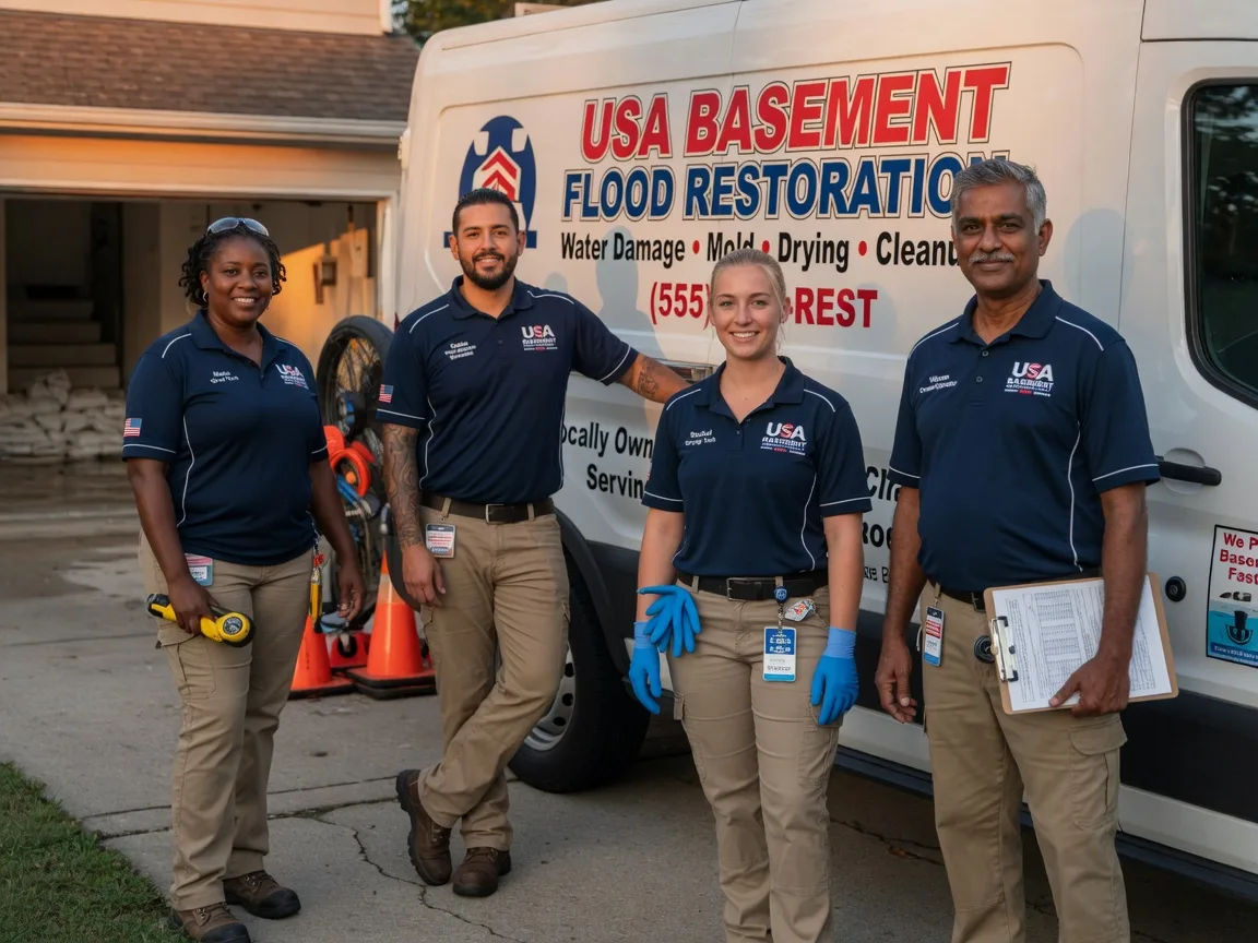 Basement Flood Cleanup company in The Plains, OH